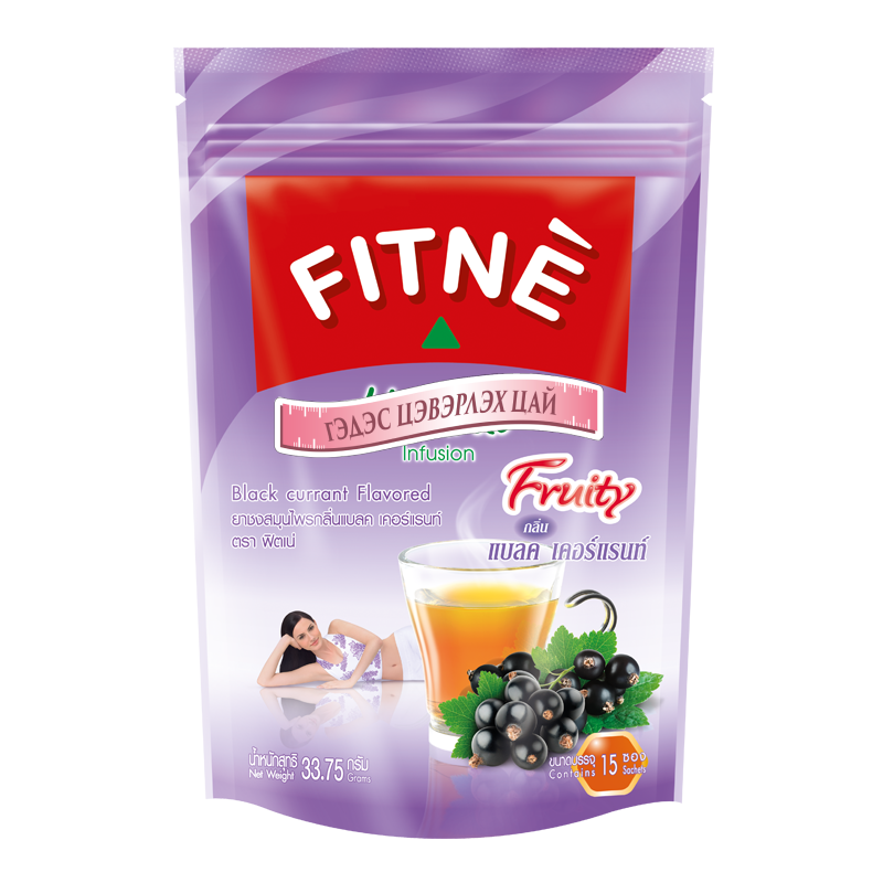 Fitne Herbal infusion Tea black currant flavored 37.5гр №15 Цахиур төмөр