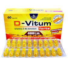 Витум Д3 форте 4000 ОУН №60 капсул Монфа Трэйд