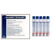 Новомикс 30 Пенфилл 100 ОУН/мл-3мл №5 тарилгын суспенз Novo nordisk