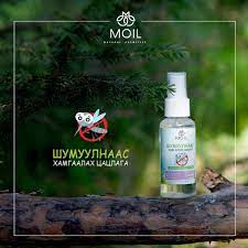 Moil Шумуулнаас хамгаалах цацлага 75мл Монос косметик