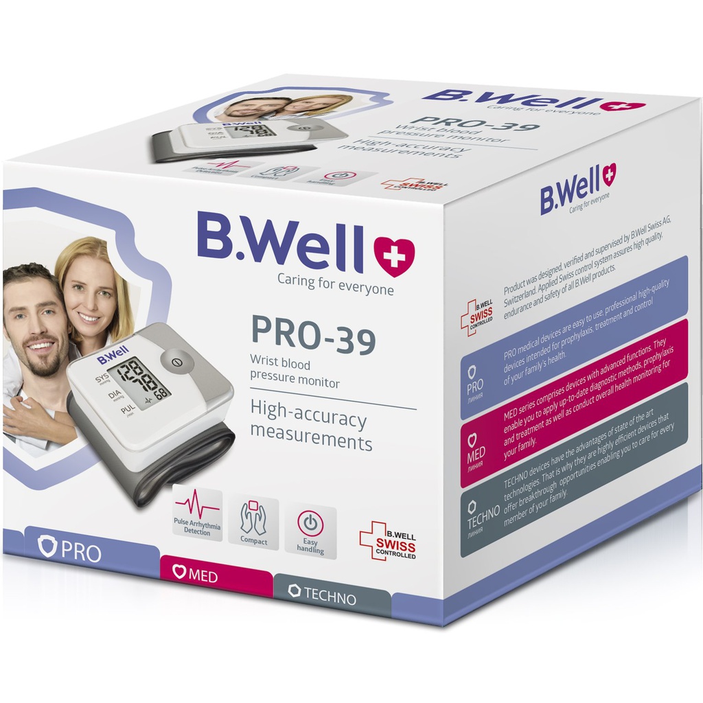 B.well Даралтын аппарат бугуйн PRO-39 | Доктор МЭИК ХХК