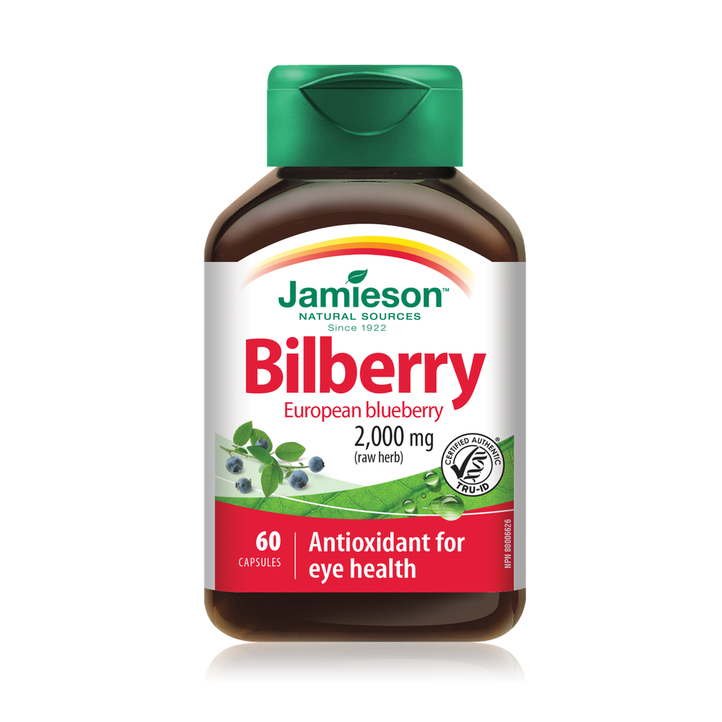 Jamieson Bilberry 2000mg №60 | Доктор МЭИК ХХК